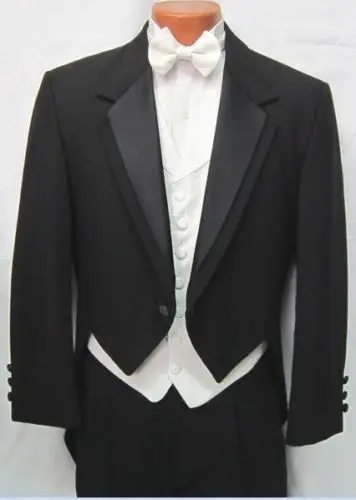 Черный, фиолетовый, белый галстук, полный наряд, смокинг масонский(пиджак+ брюки+ жилет+ галстук), западный стиль, мужские смокинги для свадьбы - Цвет: as pictures
