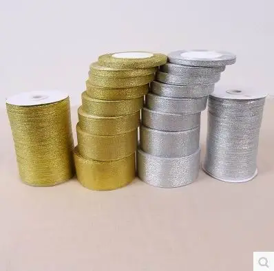 

2-2.5CM 22Yards Gold Onions Belt Ribbon For Gift Packaging Wedding And Christmas Decoration Belt Meters Ribbons