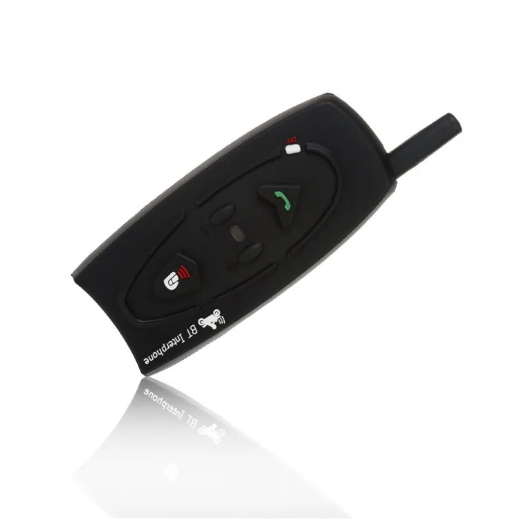 500M Wireless Bluetooth Motorcycle Helmet Intercom for 2 Riders Interphone Earphone Headset 1PcsSet (3)