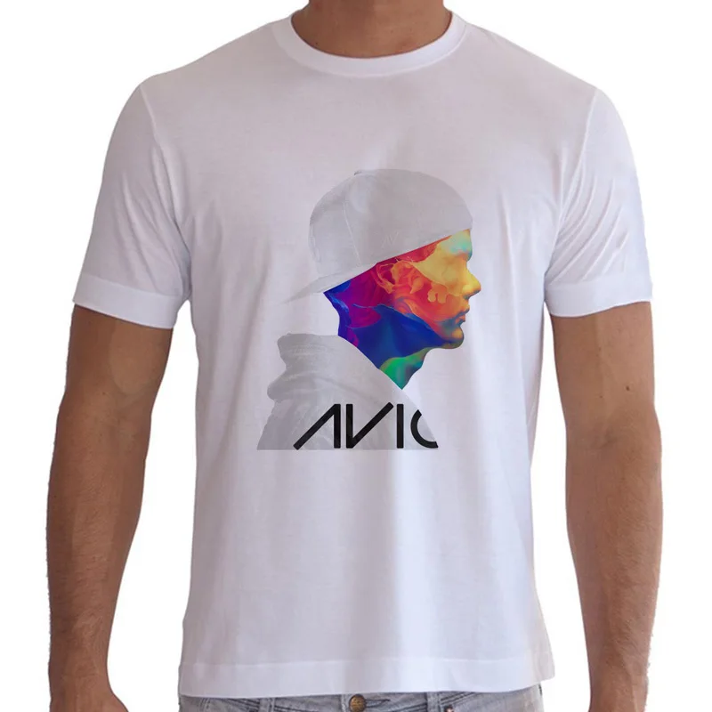 

avicii t shirt man DJ music house mens Tee casual t shirt Kawaii Print hiphop Kawaii Print shirt Fans Clothing