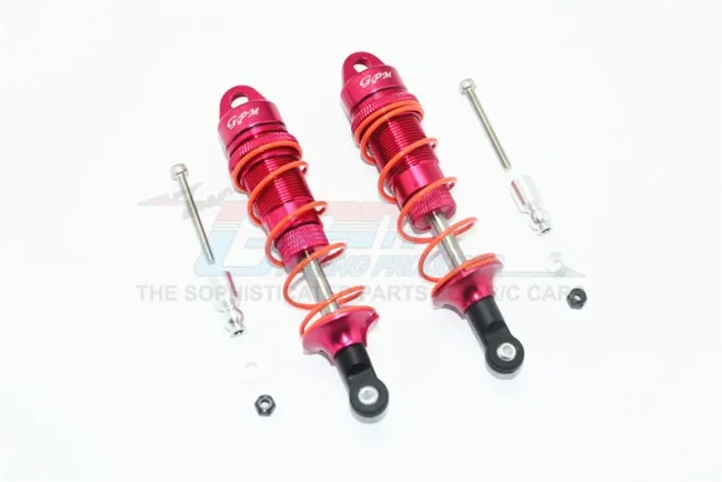 

ARRMA RC TYPHON/SENTON ALLOY FRONT ADJUSTABLE DAMPERS SHOCK ABSORBERS 100MM - SET MAS100F