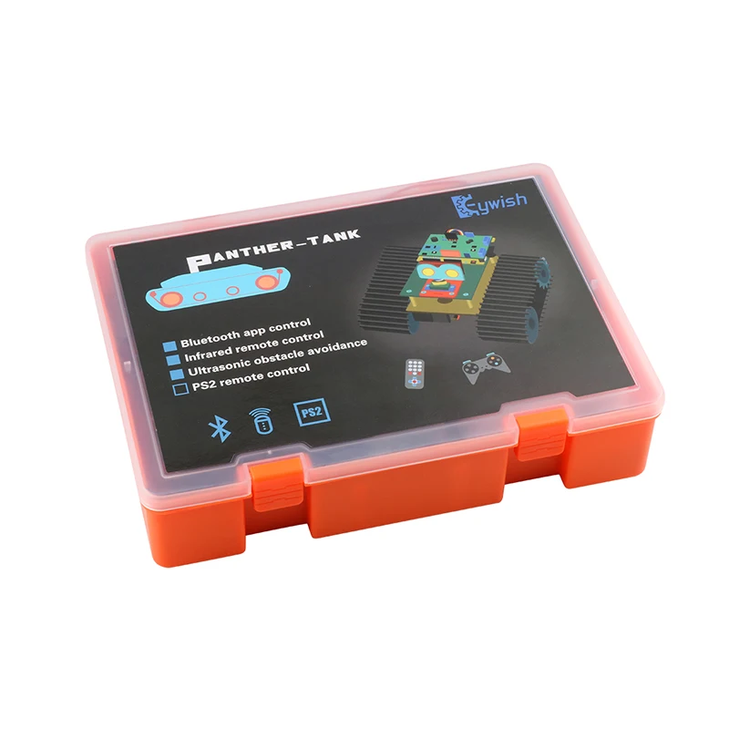 Keywish танк робот для Arduino UNO R3 Smart Cars Kit APP RC Remote Control Ultrasonic Bluetooth модуль Stem игрушки