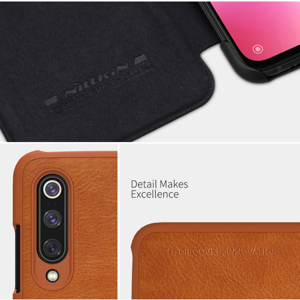 Чехол для xiaomi mi 9 /mi9 Explore NILLKIN vintage Qin smart wake up чехол Xiaomi mi9 кожаный бумажник с