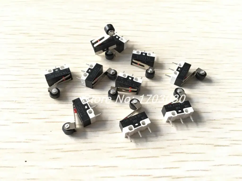 10Pcs NO NC Momentary Roller Hinge Lever SPDT Micro Limit Switches CNC Home LOT 10Pcs NO NC Momentary Roller Hinge Lever SPDT Micro Limit Switches CNC Home LOT