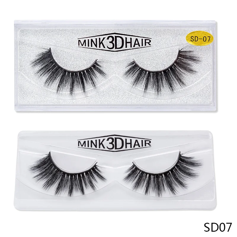 

Eyelashes Mink Lashes 3D Faux Mink False Eyelashe Handmade Reusable Full Strip Eye Lashes Crisscross Eyelash