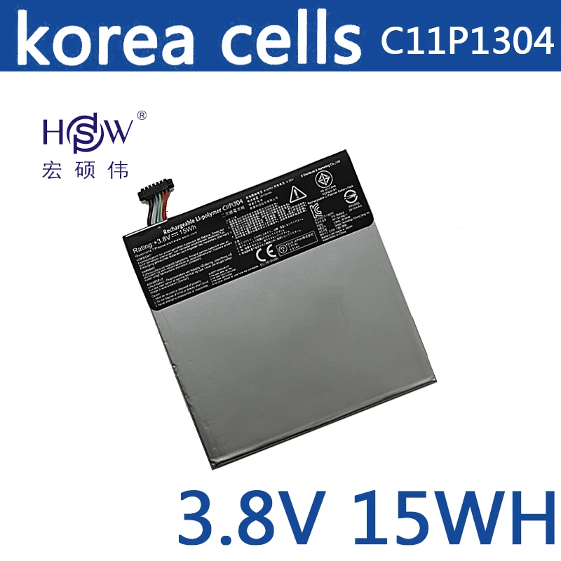 Hsw C11p1304 Lipolymer Laptop Battery For Asus Memo Pad Hd 7 Batteries