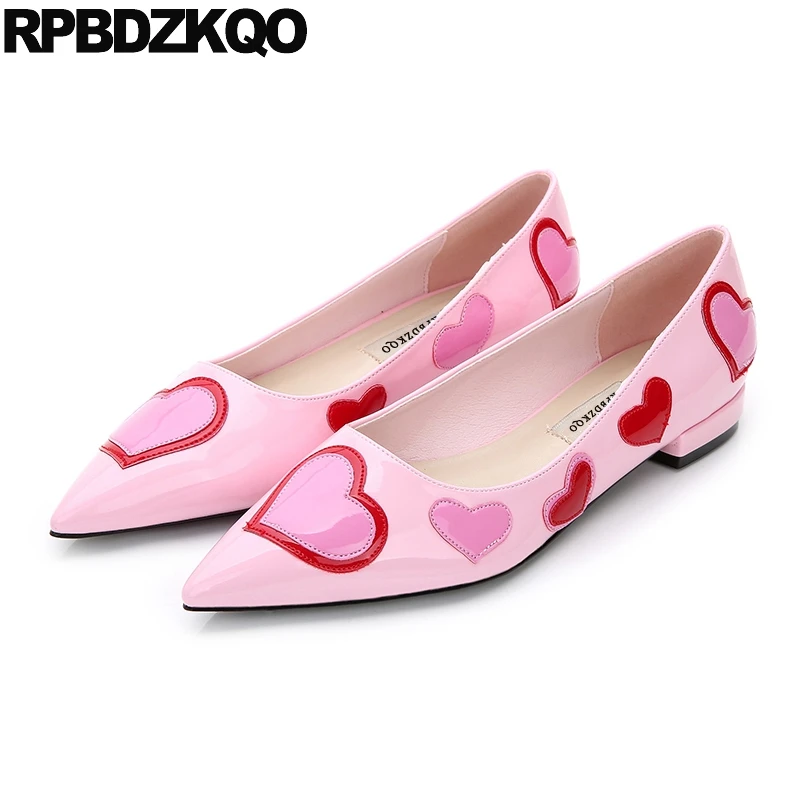 cute pink flats