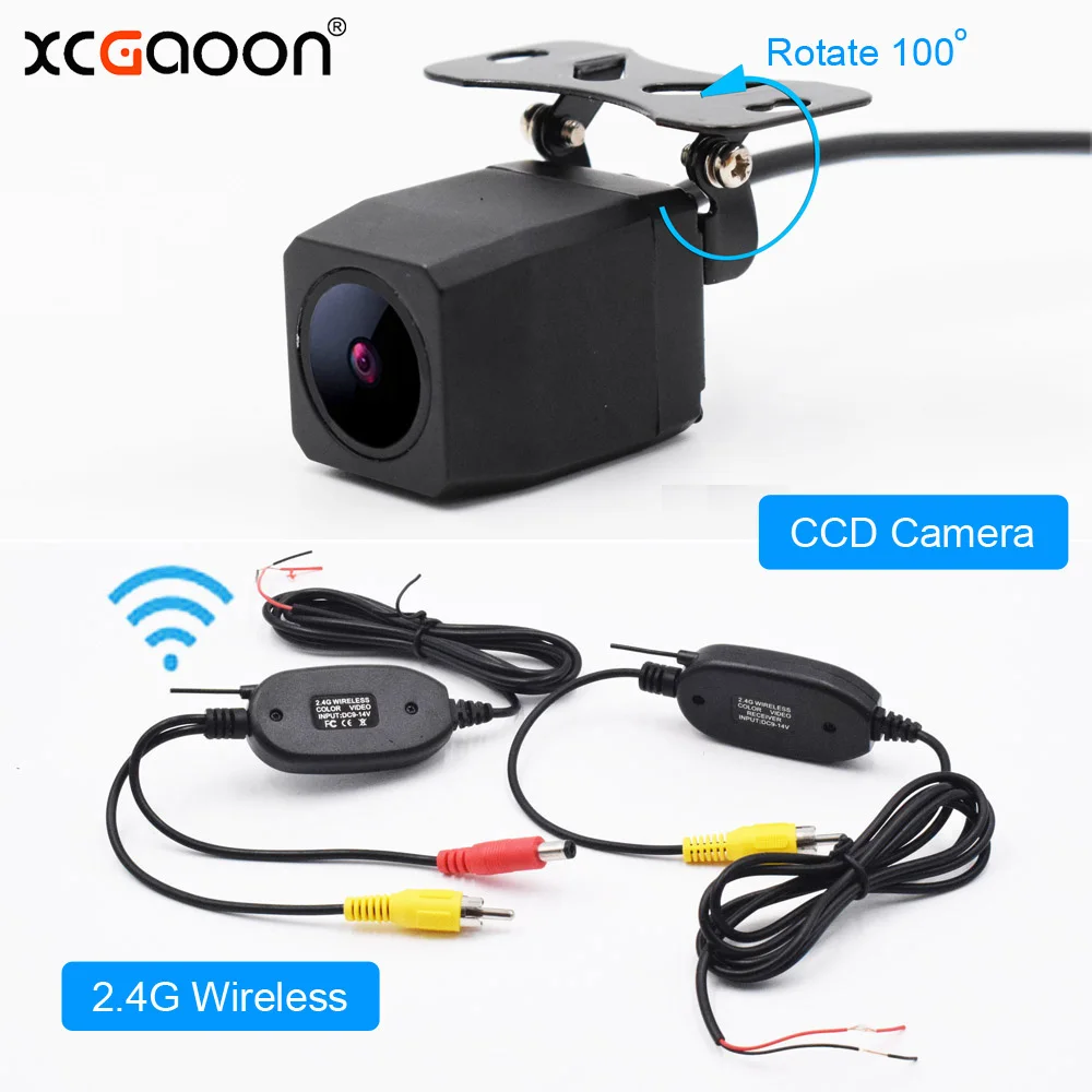 XCGaoon Q1 металлическая CCD Автомобильная камера заднего вида широкоугольный