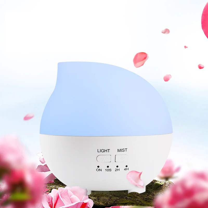 Water Drop Air Humidifier Aroma Diffuser with LED Light Ultrasonic