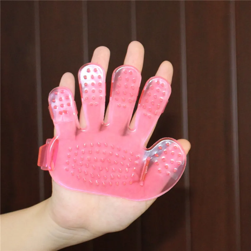 

Pet bath brush Bath gloves Dog massage brush Pet finger gloves CW86