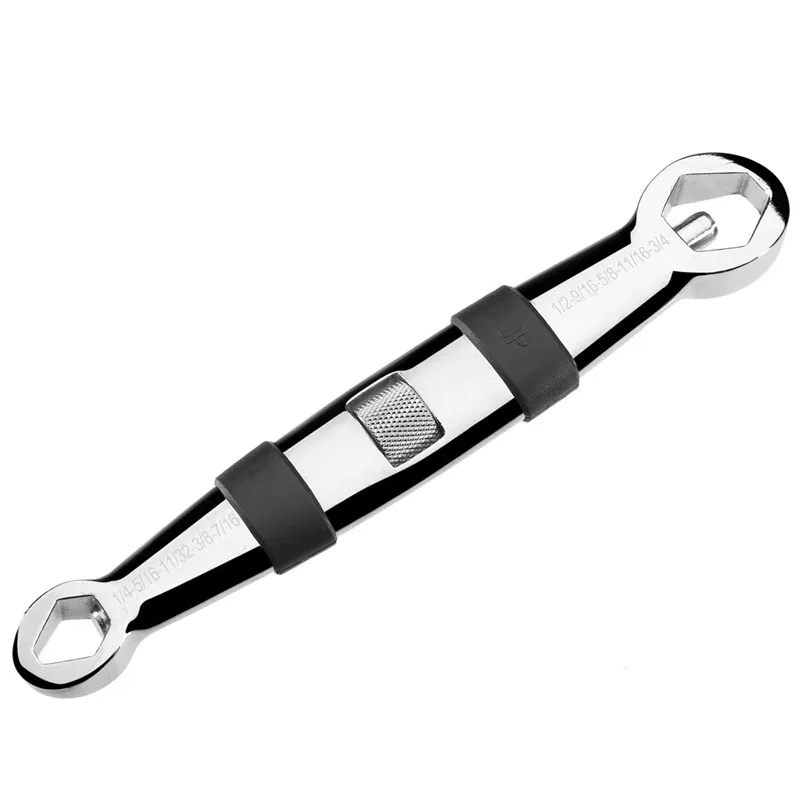 4-19 мм Многофункциональный регулируемый гаечный ключ с фиксированной головкой, комбинированный гаечный ключ с трещоткой, ручные инструменты