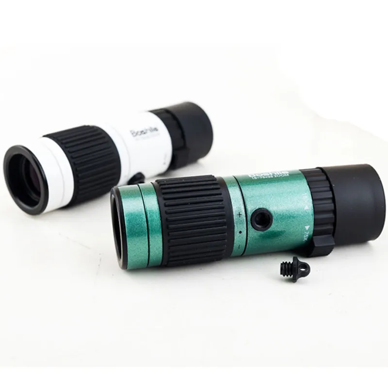 15-75x25 HD مرنة التركيز عالية الطاقة البسيطة أحادي التكبير تلسكوب ل جيب السفر الصيد عالية الجودة قوية مناظير