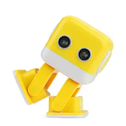 Cubee APP control умный танцевальный жест RC робот RTR-желтый/синий игрушечный робот для детей подарок