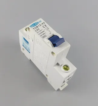 

1P 20A 20Ampere DC 125V Circuit breaker MCB direct-current C curve