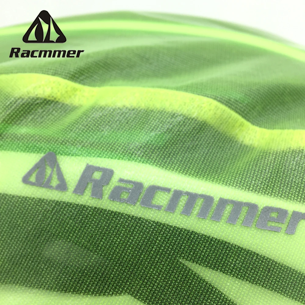 Racmmer ветрозащитный пыленепроницаемый дождевик MTB дорожный велосипед велосипедный Цикл Ультра-светильник чехлы на шлем, 6 флюоресцентные цвета зеленый# PJ-03