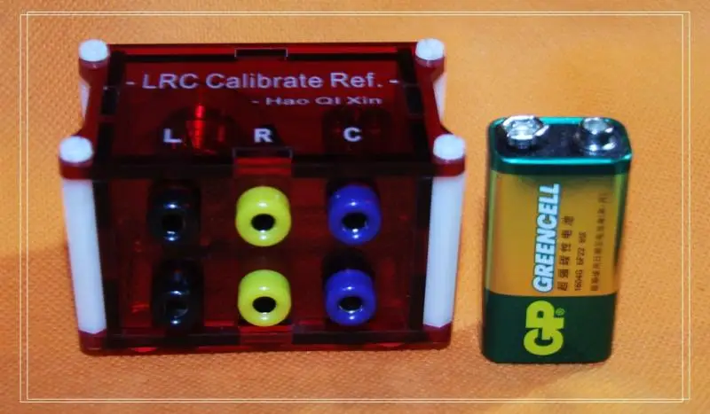 High Precision Inductance resistor capacitor LRC Calibrate Reference Module Box 
