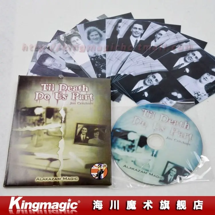 

Til Death Do Us Part/ with DVD/Mentalism Magic/magic tricks/magic props/magic toys/as seen on tv/ Free shipping by CAPM