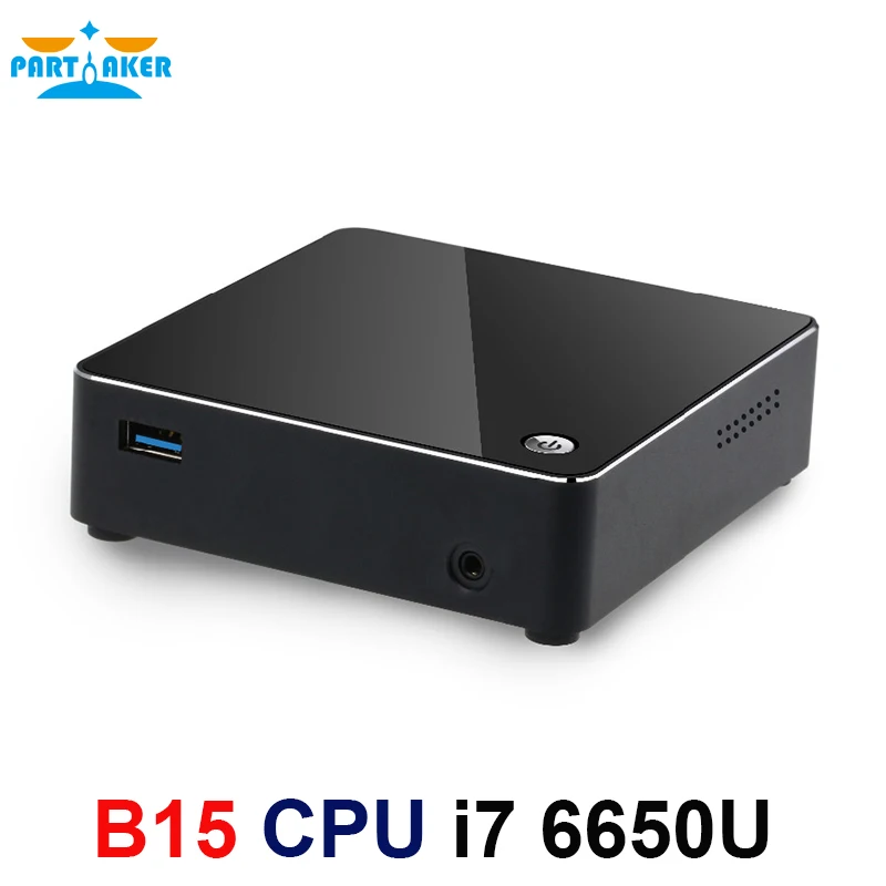 Skylake Мини ПК i7 6650U Windows 10 DDR4 Ram M.2 SSD Nuc graphics Iris 540 5G AC Wifi Bluetooth HTPC HDMI Mini DP|Мини ПК| |
