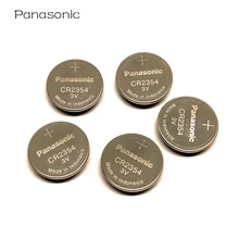 10pcs/lot 100% Original Car remote key battery 3V Li battery CR2354 button battery instrument and meter battery For Panasonic