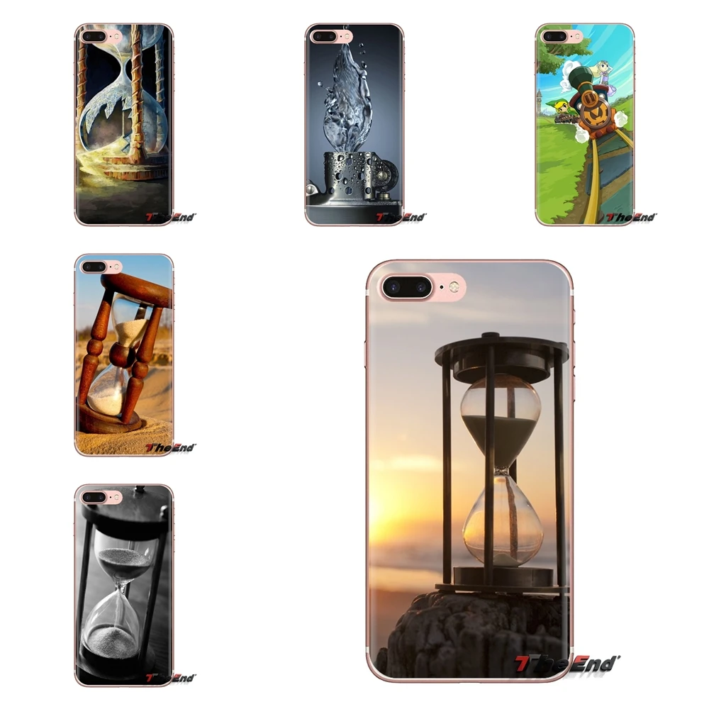 Transparent TPU Cases Cover Hourglass desktop phone wallpaper For Huawei Mate Honor 4C 5C 5X 6X 7 7A 7C 8 9 10 8C 8X 20 Lite Pro |