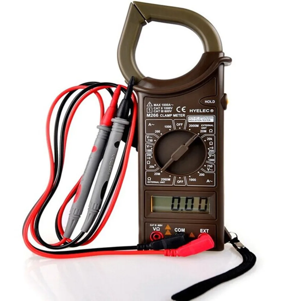 Цифровой зажим Амперметр Портативный Электрический Professional Products Safty для