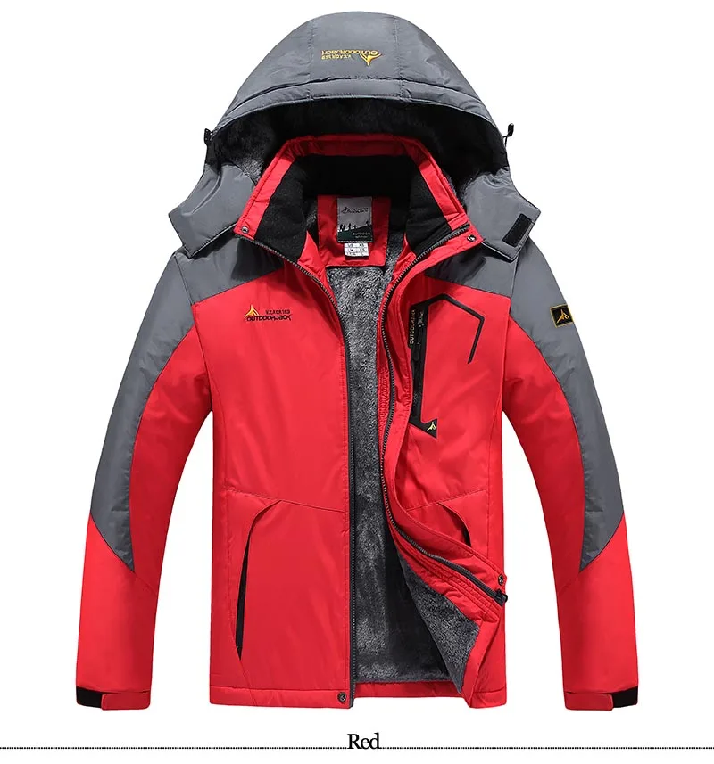 XIYOUNIAO new Outwear Winter Jacket Men Windproof waterproof Hood Male Jacket thicken Warm Men Parkas coat Size L-6XL