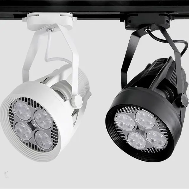 35w Par30 Track Lighting Fan Cooling E27 220v Lamp For 35w Par30 Track Lighting Fan Cooling E27 220v Lamp For Clothing Exhibition Hall 10pcs