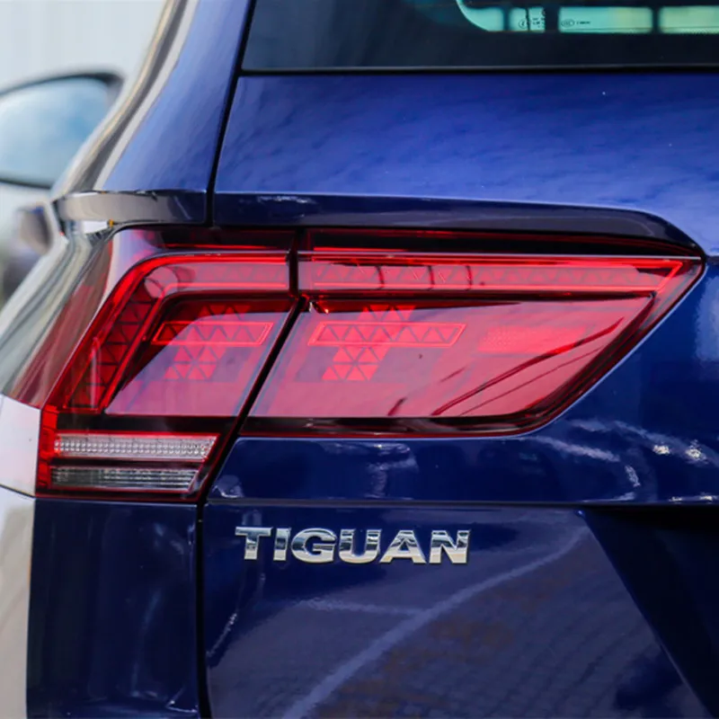 

Silver or black ABS Car styling Sticker letter Rear Bumper Trunk Plating Words Decal Badge Emblem auto accessories for Tiguan