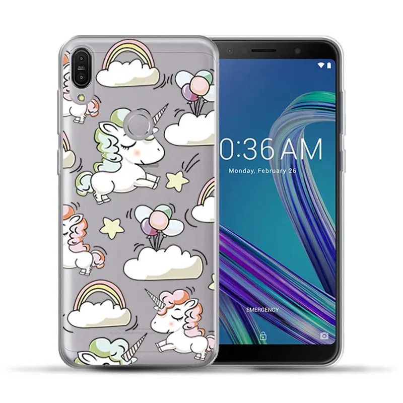 For ZC520TL ZC554KL ZE620KL TPU Fundas Clear TPU Cover for ASUS ZA550KL ZB501KL ZB602KL Back Silicone Protective Case (1)
