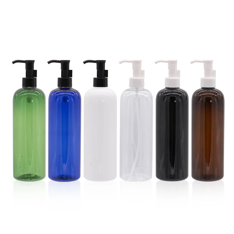 

500ml Empty Cleansing Oil Bottles With Pump , Essential Oil Body Cream Bottle Containers For Cosmetic Packaging With Dispenser