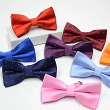 OnnPnnQ Повседневное Для мужчин однотонный галстук-бабочка в крапинку для регулировки удалить Свадебная вечеринка эксклюзивное высококачественное галстук-бабочка украшения из ткани для мужской Для мужчин