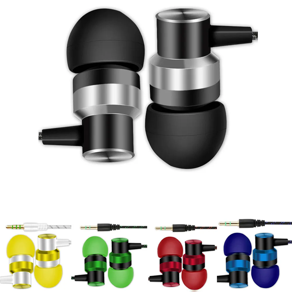 

Yangmaile Universal 3.5mm In-Ear Stereo Earbuds Earphone For Cell Phone wired microphone headset Professional Earphone z6