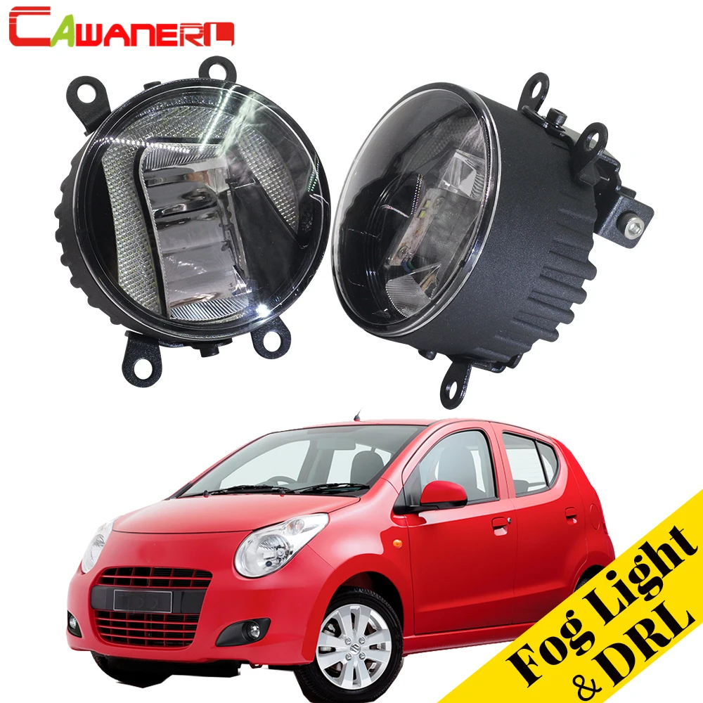 Cawanerl For Suzuki Alto V GF Hatchback 2009 2015 Car Accessories LED