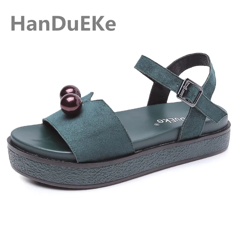 

New Arrivals Summer Shoes Woman Big Size 40 41 42 43 Ladies Platform Sandals Casual Flat Heel Women's Sandals For Teenage Girls