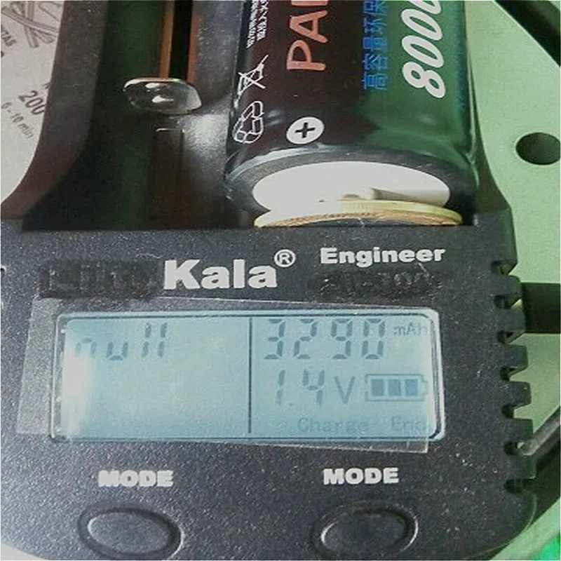 8 шт 8000mAh 1,2 v D Размер аккумуляторные батареи для вспышки светильник с 4 pcs аккумуляторных коробок