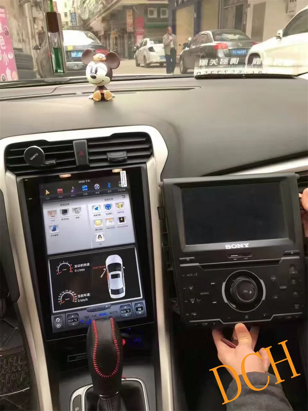 12.1''  Vertical tesla style Android 9.0  Car DVD player GPS Navigation for Ford Mondeo fusion 2013-2018 PX6 CARPLAY RADIO AUTO best truck gps