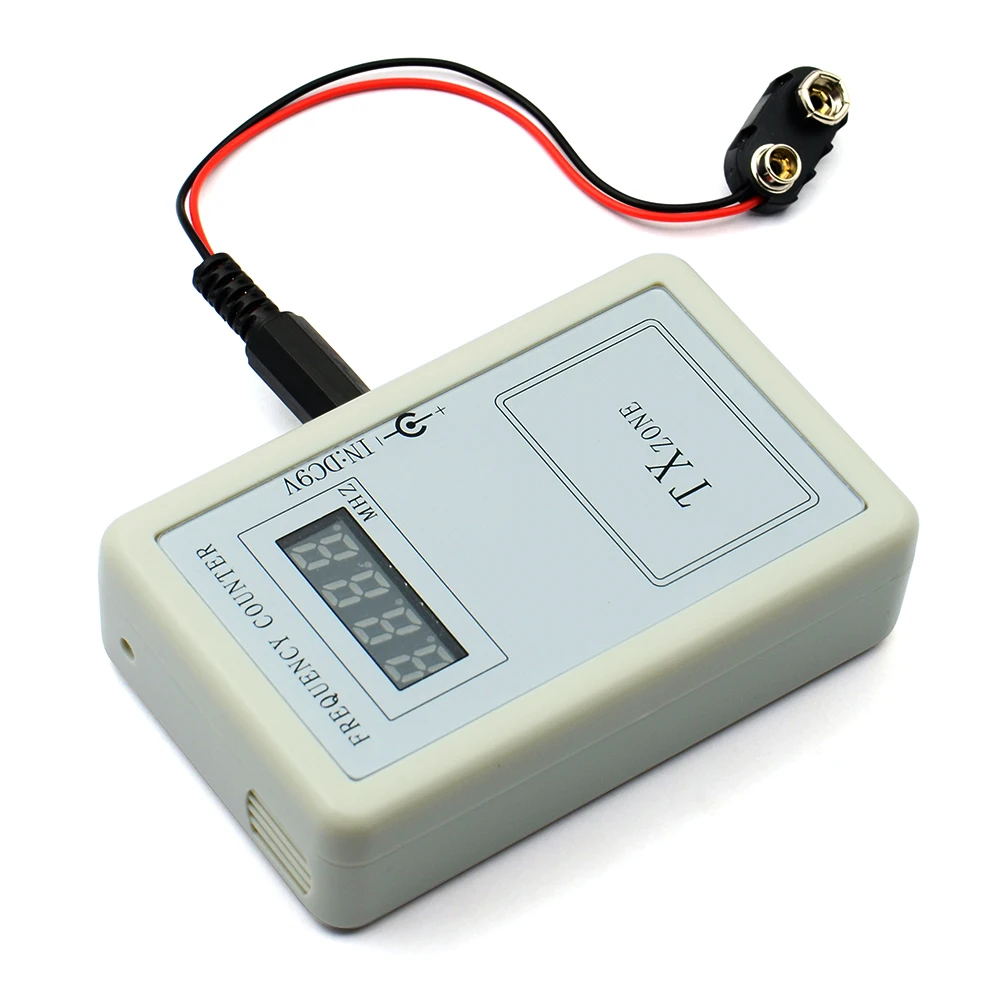 DC7.5V-10V пульт дистанционного управления беспроводной точный измеритель частоты с ЖК-дисплеем для авто ключ пульт дистанционного управления детекторный цимометр кабель питания