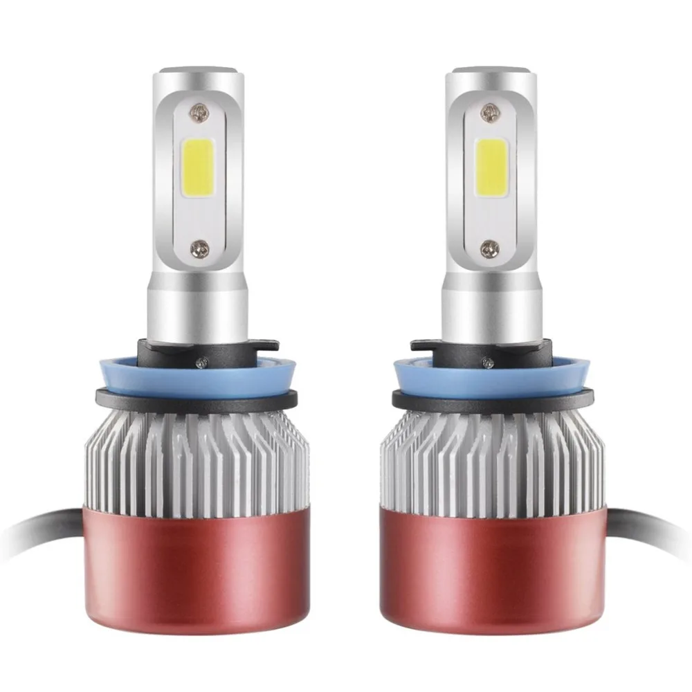

High Compatible High Effective Decoder Easy Installation Waterproof 252W 12000LM H8/H9/H11 High Power LED Headlights Bulbs