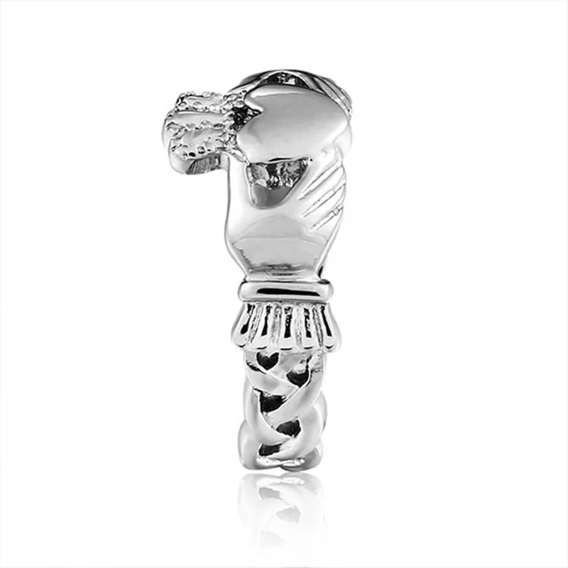 Irish Claddagh Rings For Women Hand Love Heart Crown Wedding Engagement Ring Best Friends Friendship Ring Alliance R186G 4