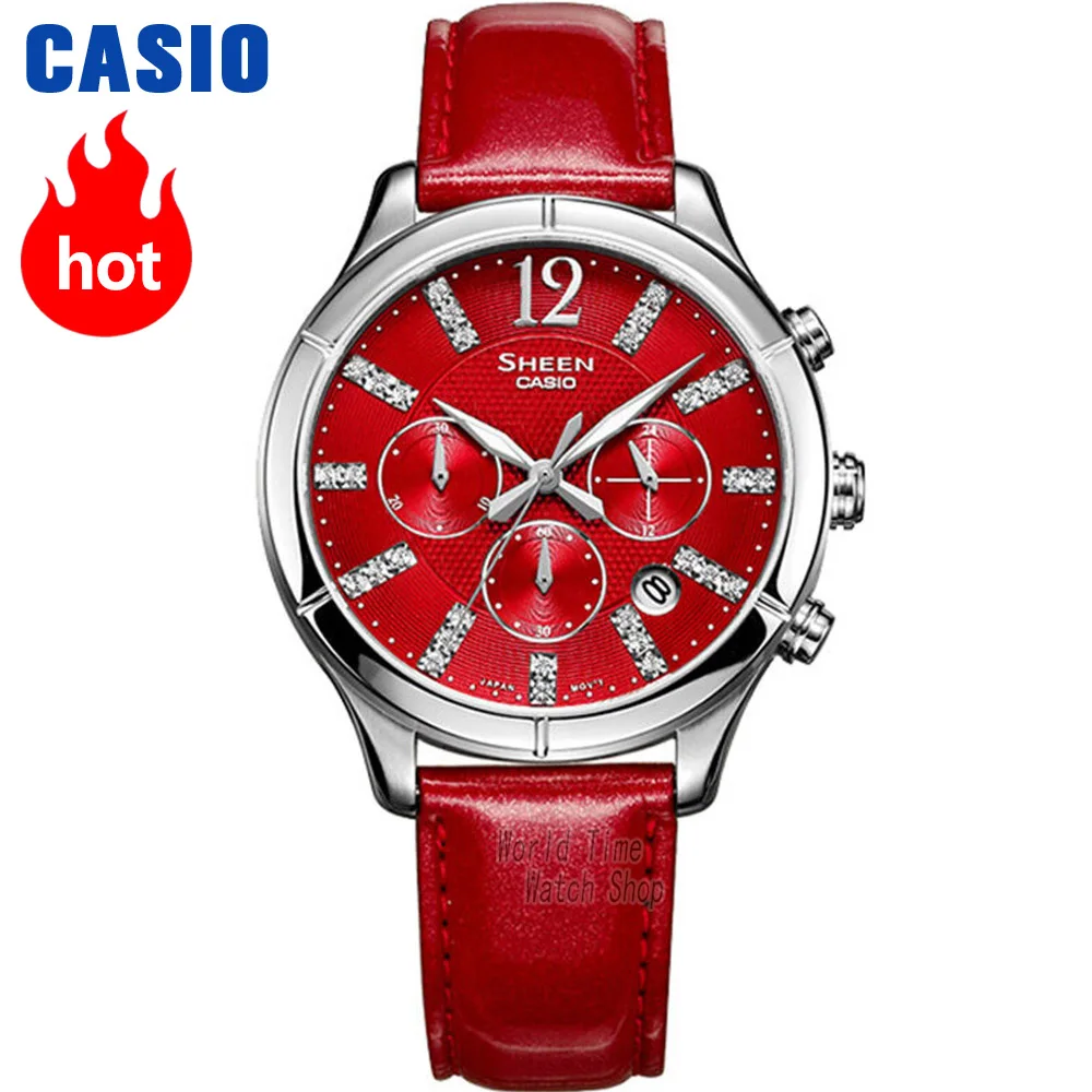 Casio watch Fashion Business Casual Poems Quartz Lady watches SHE-5020L-4A SHE-5020L-7A SHE-5026GL-7A