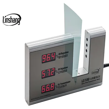 

LS180 solar film tester Three display window film measuring instrument,IR 1400nm, Car explosion-proof membrane tester