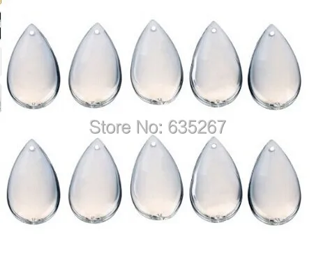 

Glass Crystal Waterdrop Clear Color Chandelier Prisms Parts Ceiling Lamp Teardrop Suncatcher Pendants