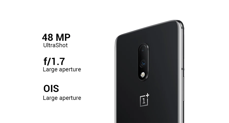 Глобальный ПЗУ Oneplus 7 8 ГБ ОЗУ 256 Гб ПЗУ Смартфон Snapdragon 855 6,41 дюймов оптический AMOLED дисплей отпечатков пальцев 48MP камеры UFS 3,0