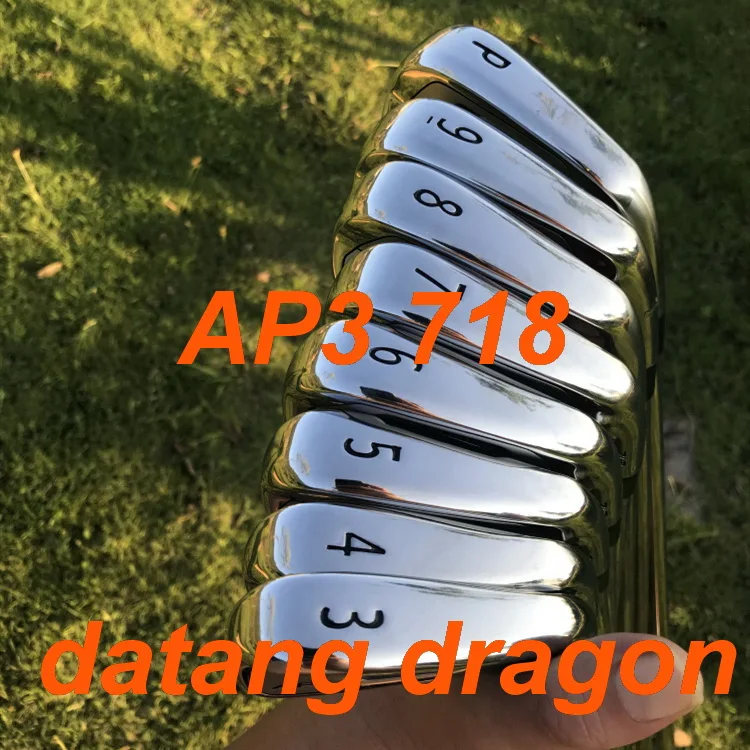 

datang dragon golf irons AP3 718 irons forged set ( 3 4 5 6 7 8 9 P ) with dynamic gold S300 steel shaft golf clubs