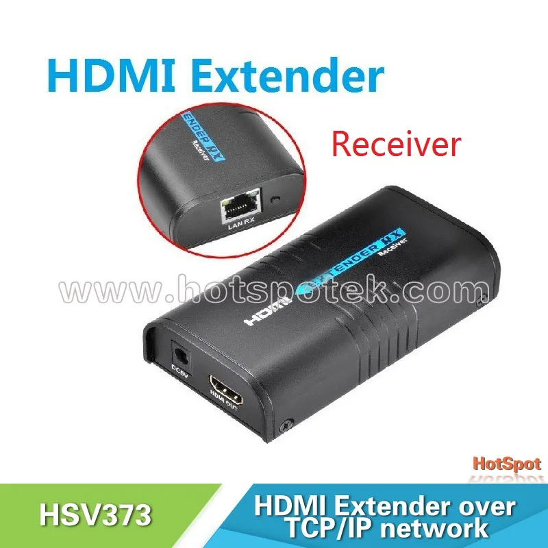 HDMI Extender Receiver Rx Sender TX over TCP IP cat5 cat5e cat6 RJ45 HDMI receiver ethernet 1080P H