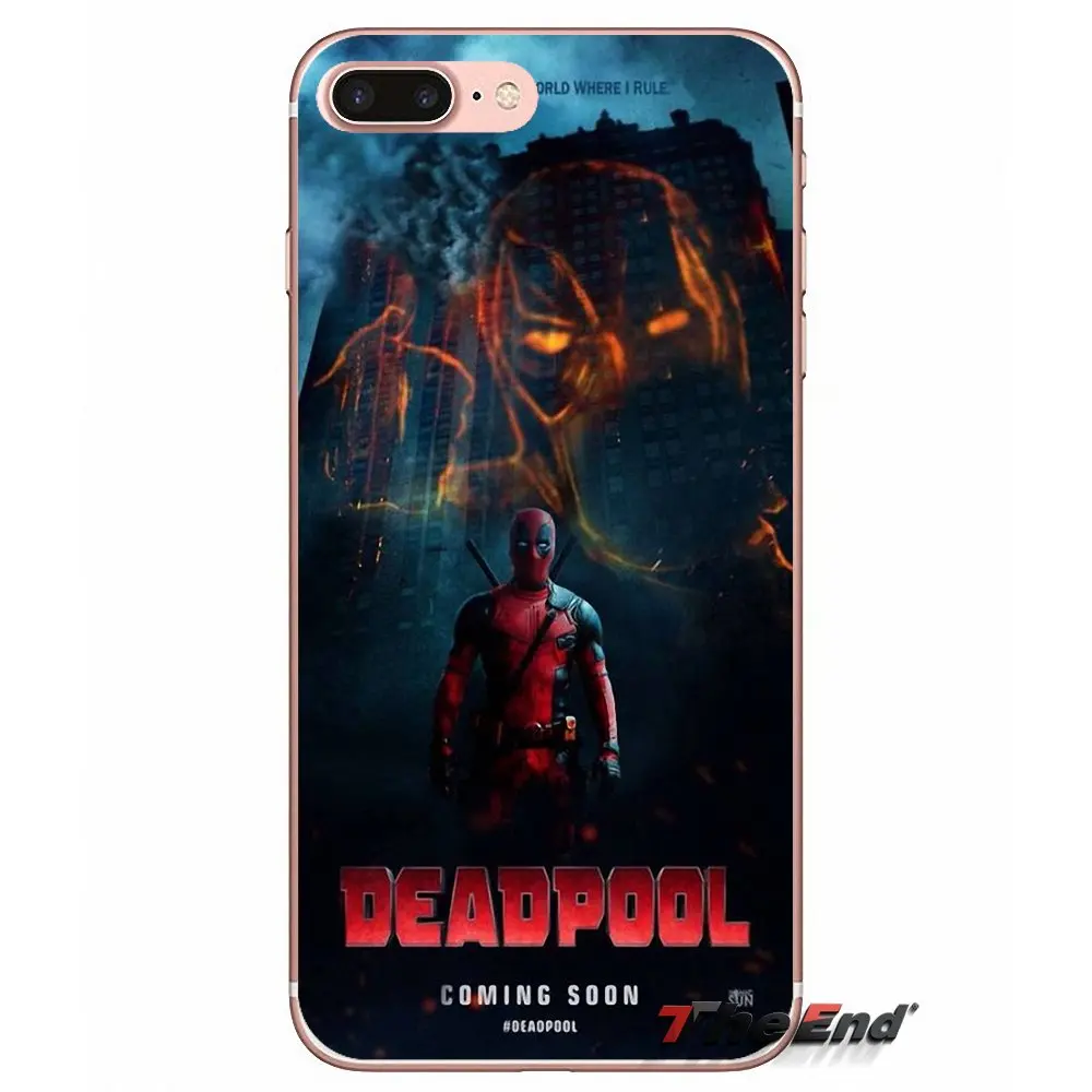 Прозрачный чехол Super hero Deadpool для Huawei P Smart Y6 Pro P8 P9 P10 Nova P20 Lite Mini 2017 SLA L02 L22