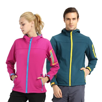 

NEW Men Women Solid Color Autumn Winter Outdoor Sport Jacket Warm Soft Shell Fleece Trekking Climbing Camping Fishing Coats