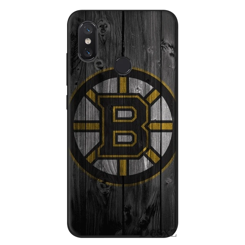 Desxz сотовый Чехол Для Телефона силиконовый для Xiaomi Redmi Note 4 4X5 6 7 Pro 5A Prime чехол Boston Bruins сумка для оснащения для хоккея на льду оболочка - Цвет: B12