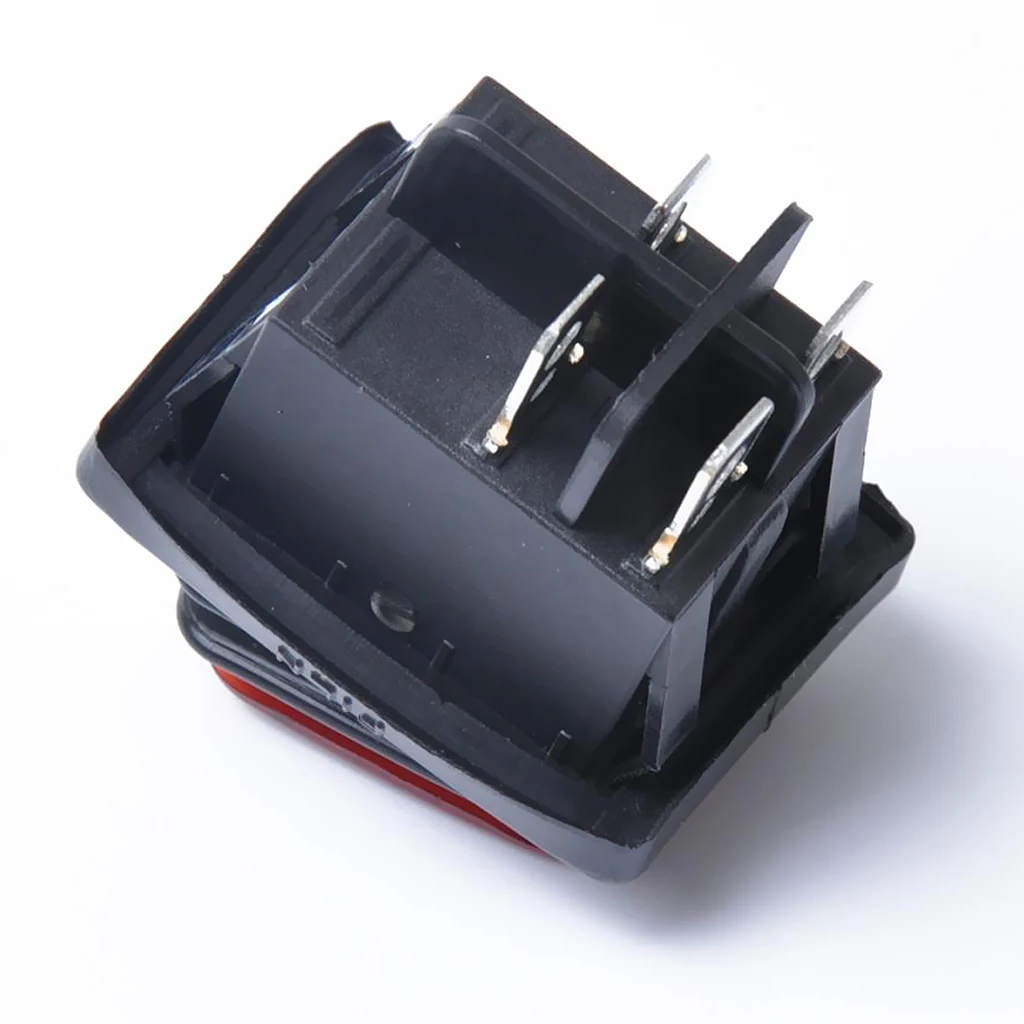 4 Pin On-Off Car Boat Lighted Rocker Toggle Switch Waterproof Protected Against Dust Low Pressure Water