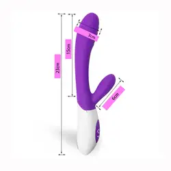 Вибратор секс-игрушки для женщин силиконовый вибратор Водонепроницаемый 7 частота G-spot Массажер мульти Скорость секс-игрушки rw425